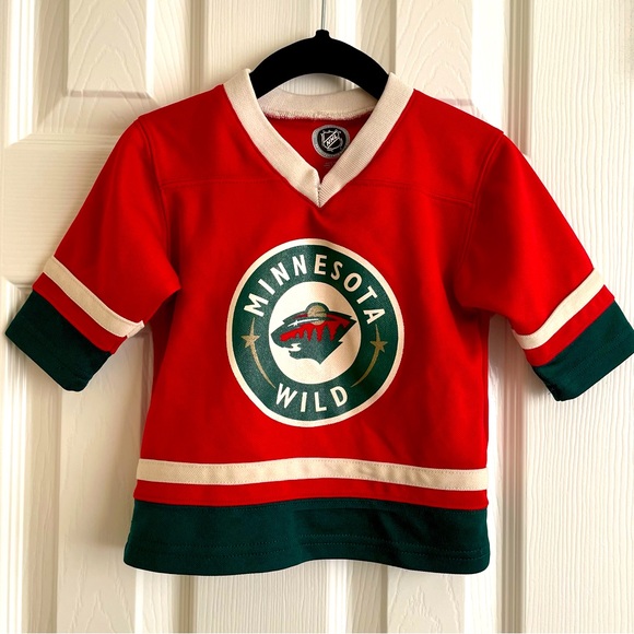 NHL Shirts & Tops Minnesota Wild Youth Hockey Jersey Nhl 8m Poshmark